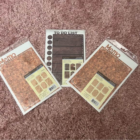 Recollections CHALKBOARD LABELS Peel and Stick Removable Labels Bundle of 3 - Picture 2 of 9